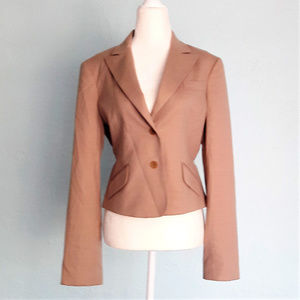 NWT! BCBG wool-blend blazer, adjustable waist